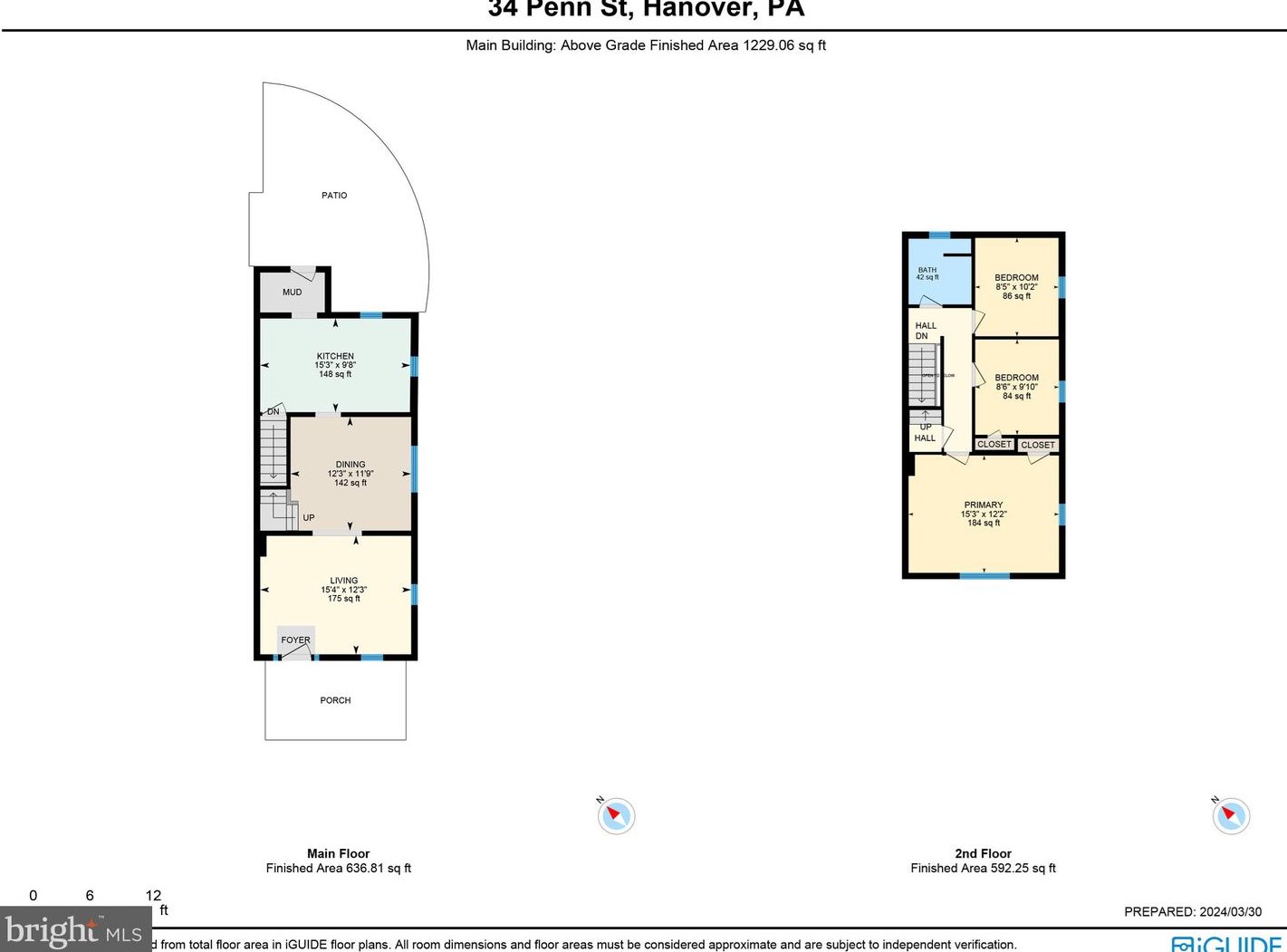 34 Penn St, Hanover PA  17331-1927 exterior