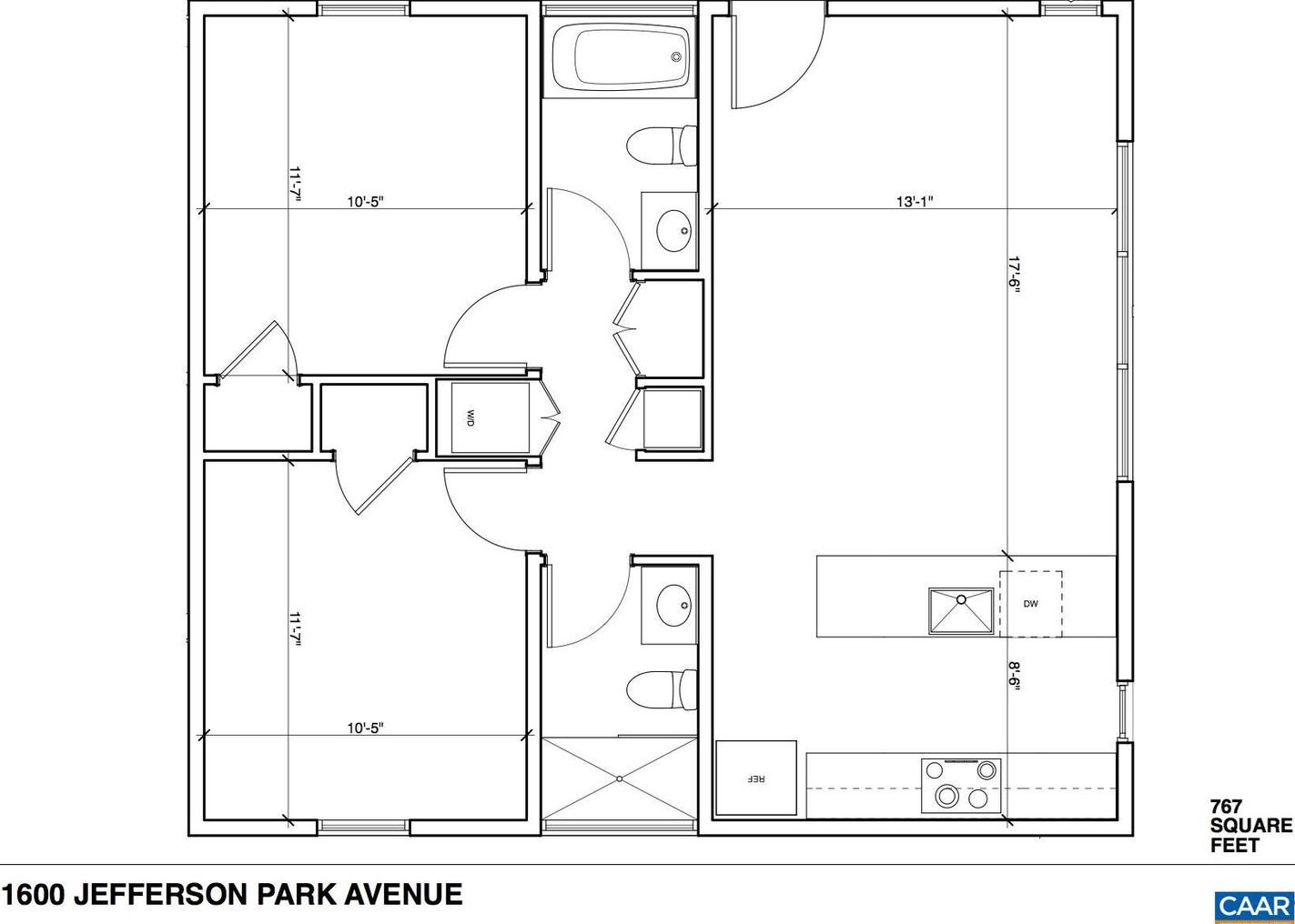 1600 Jefferson Park Ave #206, Charlottesville, VA 22903