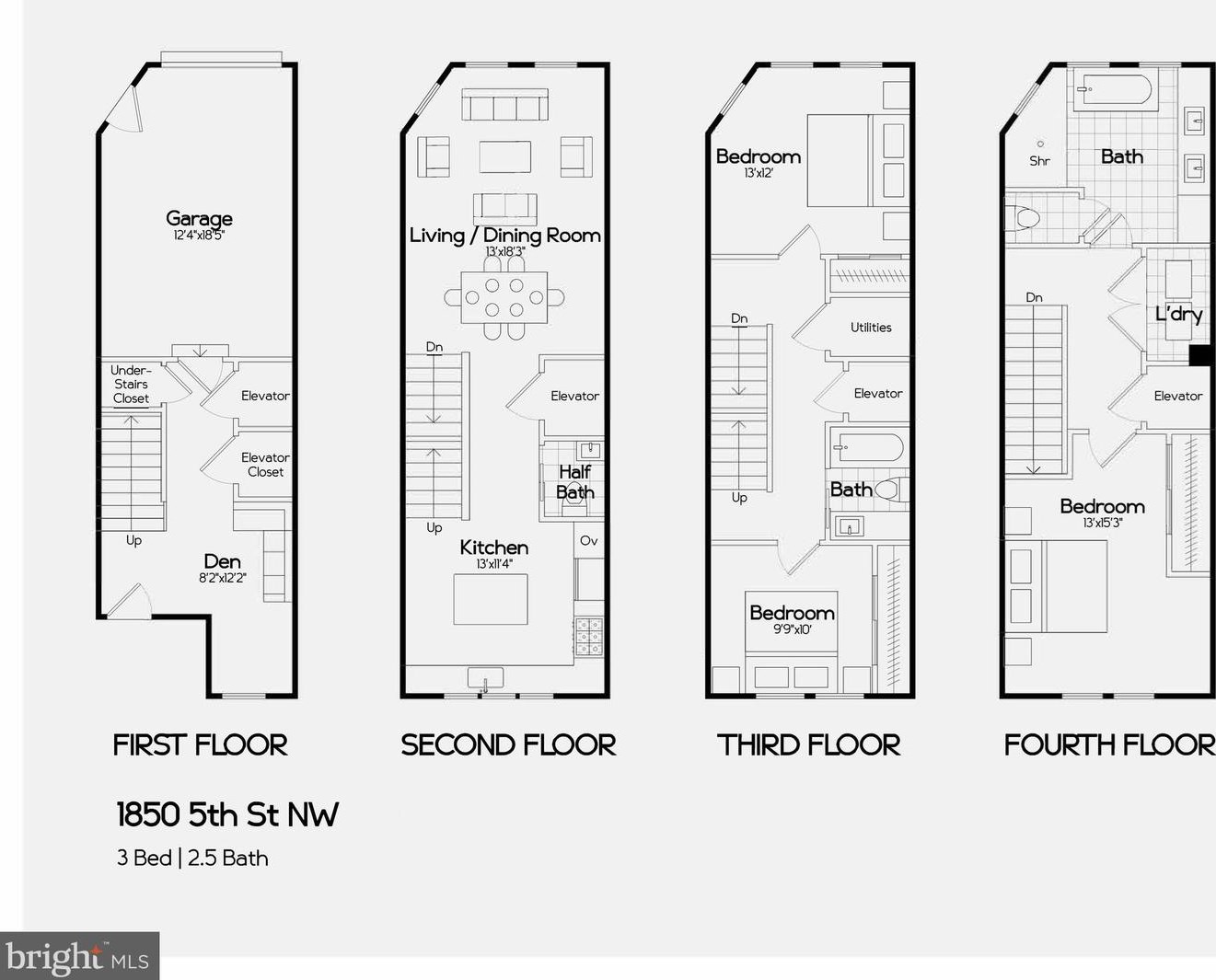 1850 5th St, Washington DC  20001-5111 exterior