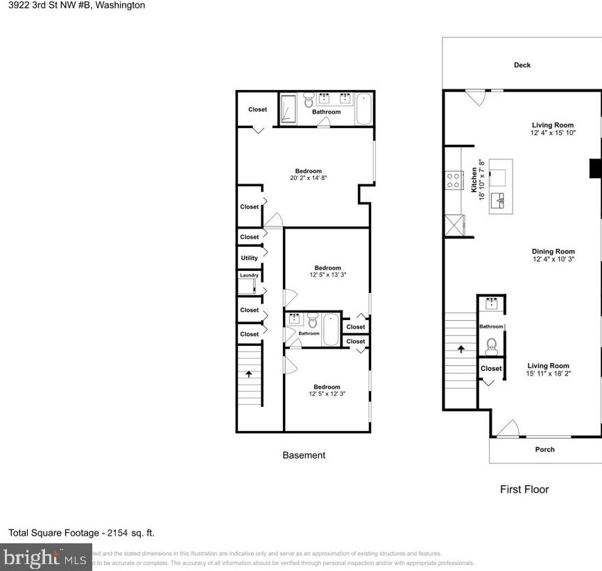3922 3rd St, Washington DC  20011-4802 exterior