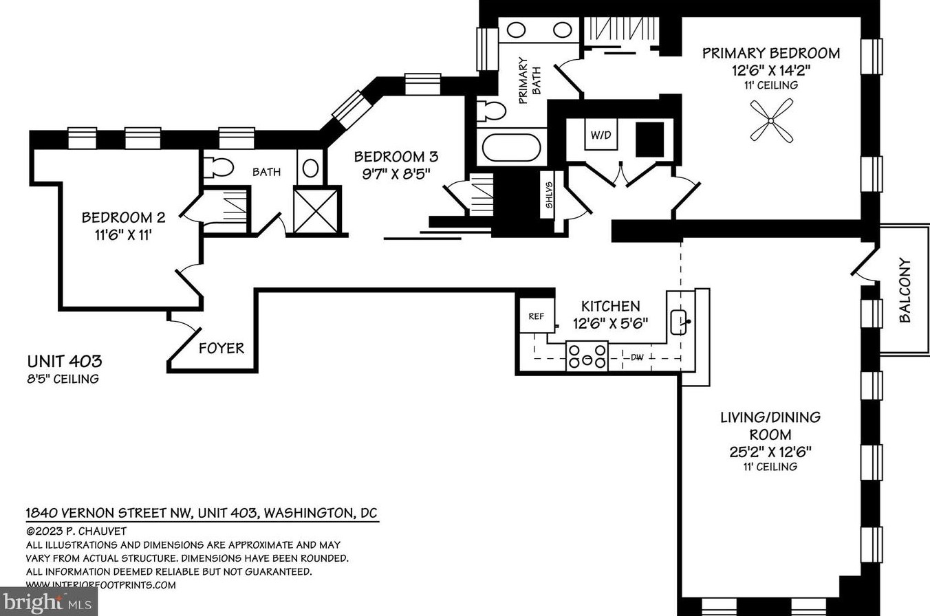 1840 Vernon St, Washington DC  20009-1224 exterior