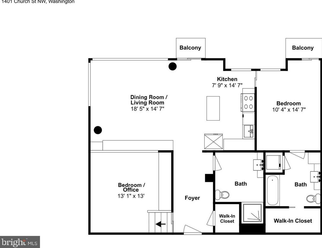 1401 Church St, Washington DC 20005-1903 exterior