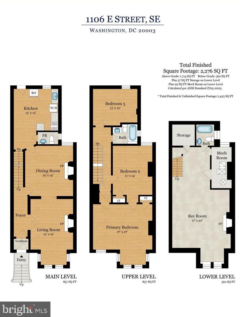 1106 E St, Washington DC  20003-6308 exterior