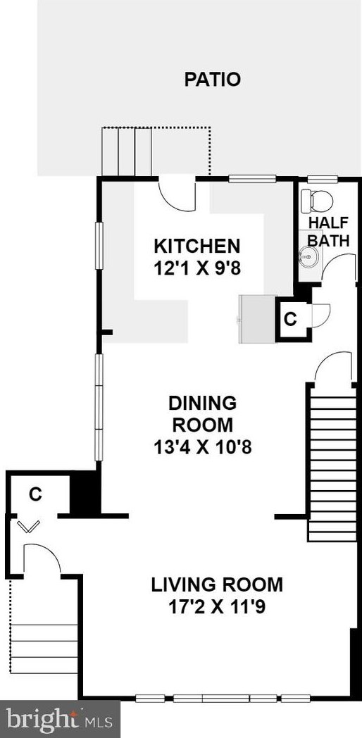 5125 Chillum Pl, Washington DC  20011-6415 exterior
