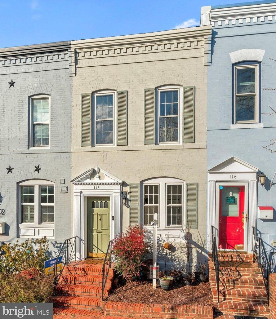 114 Duddington Pl, Washington DC  20003-2609 exterior