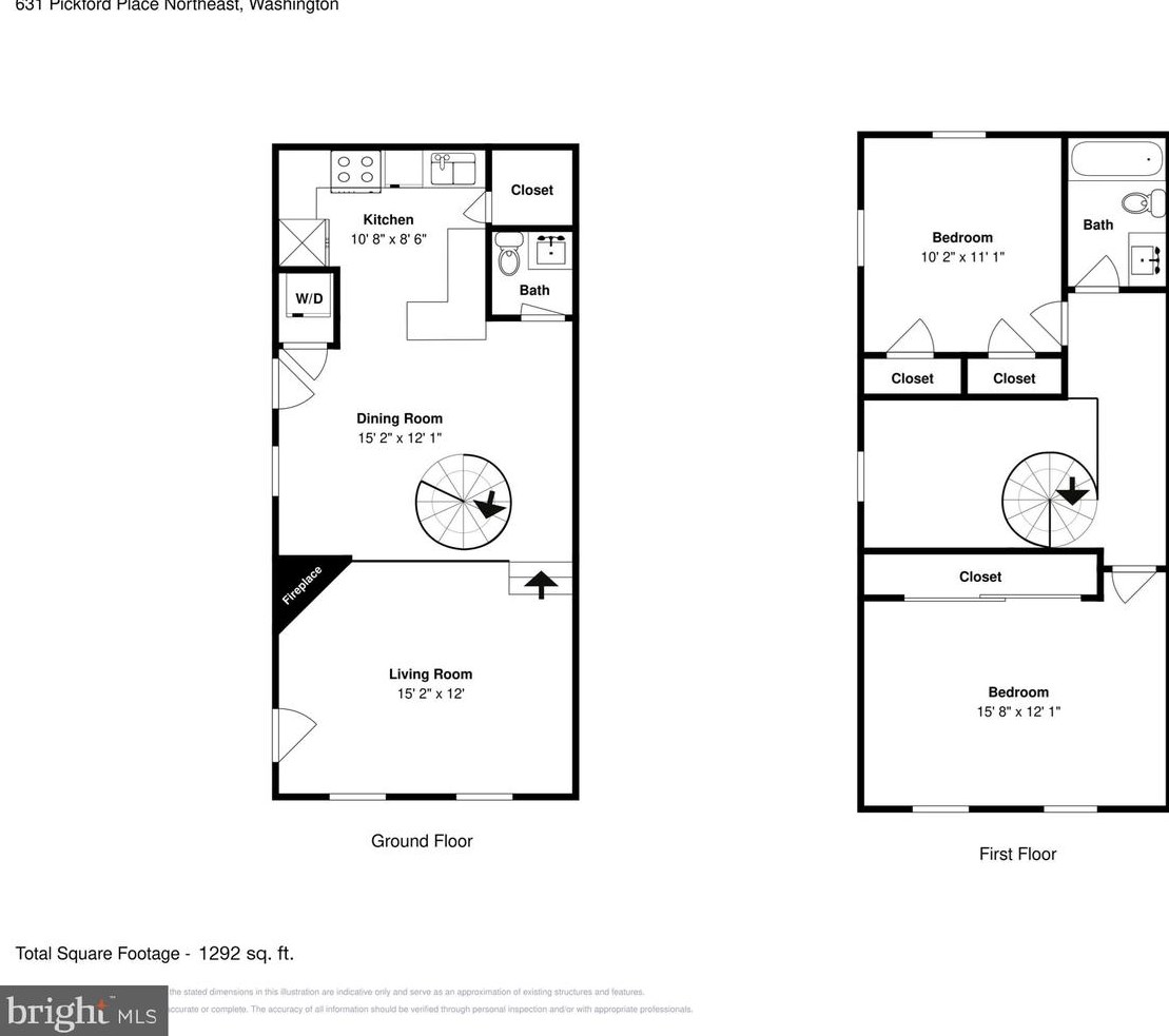 631 Pickford Pl, Washington DC 20002-5333 exterior