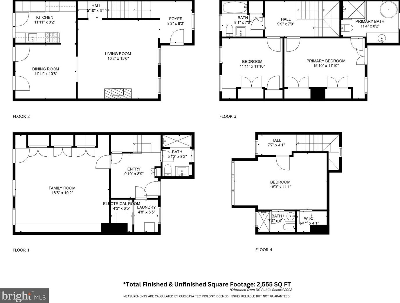 1667 34th St, Washington DC  20007-2742 exterior