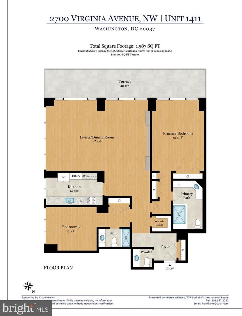 2700 Virginia Ave, Washington DC  20037-1909 exterior