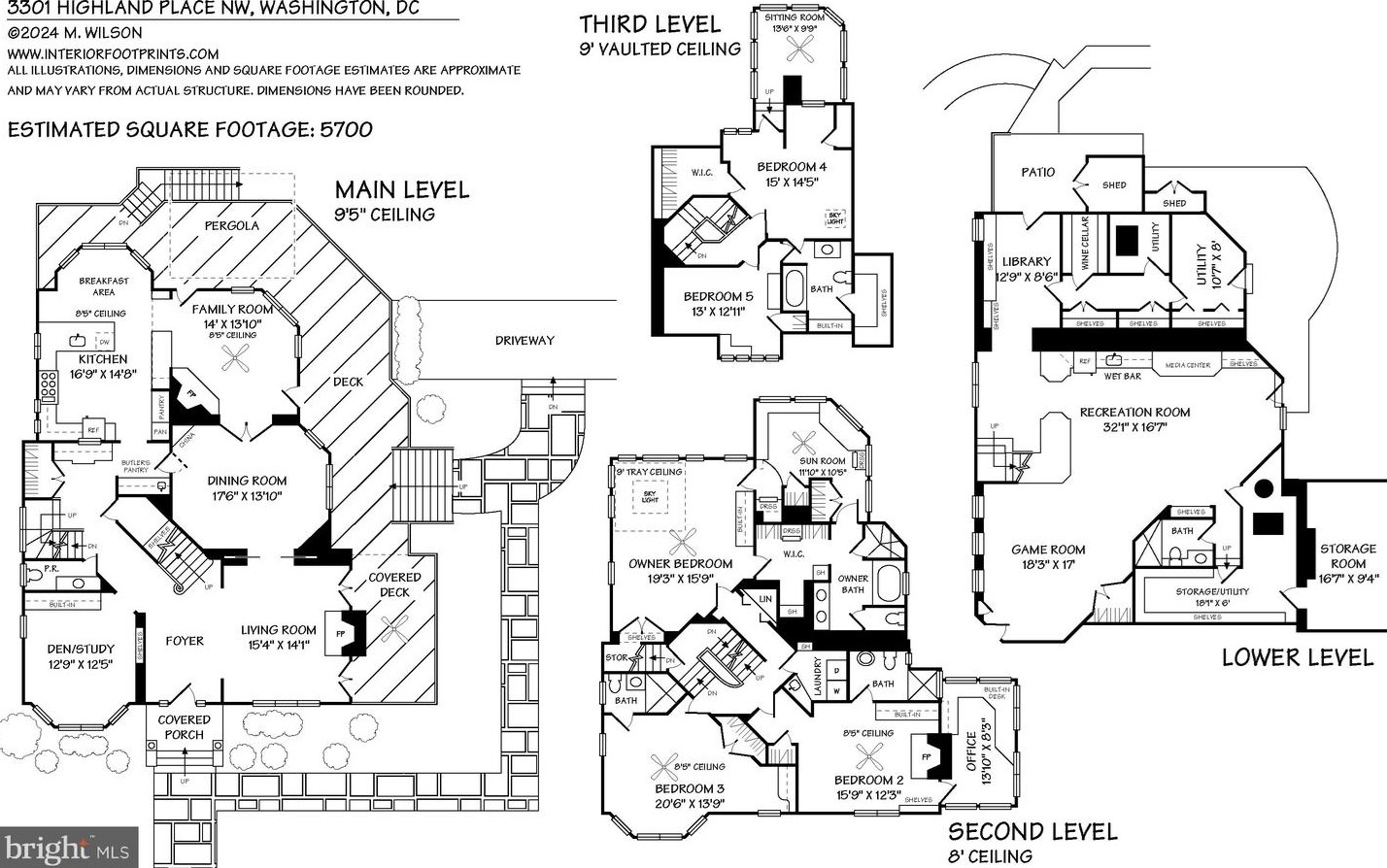 3301 Highland Pl, Washington DC  20008-3234 exterior