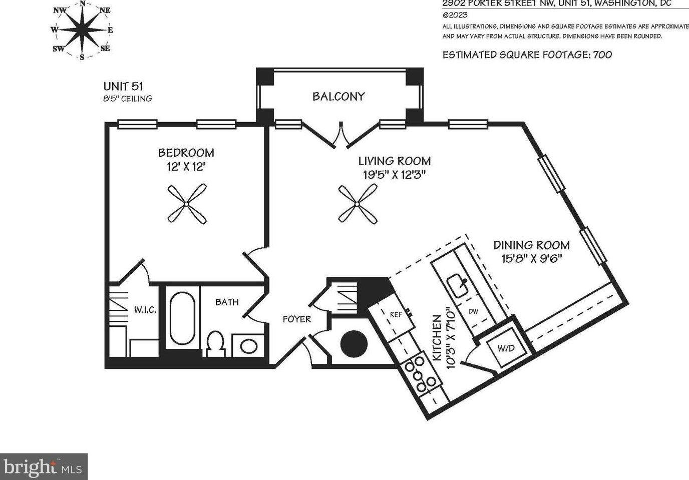 2902 Porter St, Washington DC  20008-3286 exterior