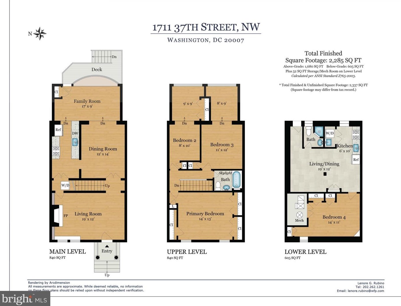 1711 37th St Nw, Washington, DC 20007