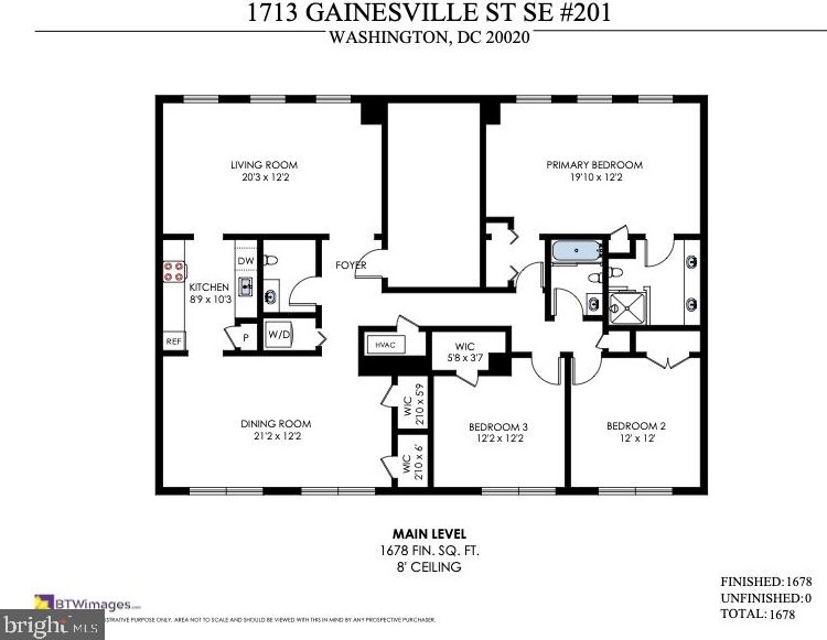 1713 Gainesville St Se #201, Washington, DC 20020