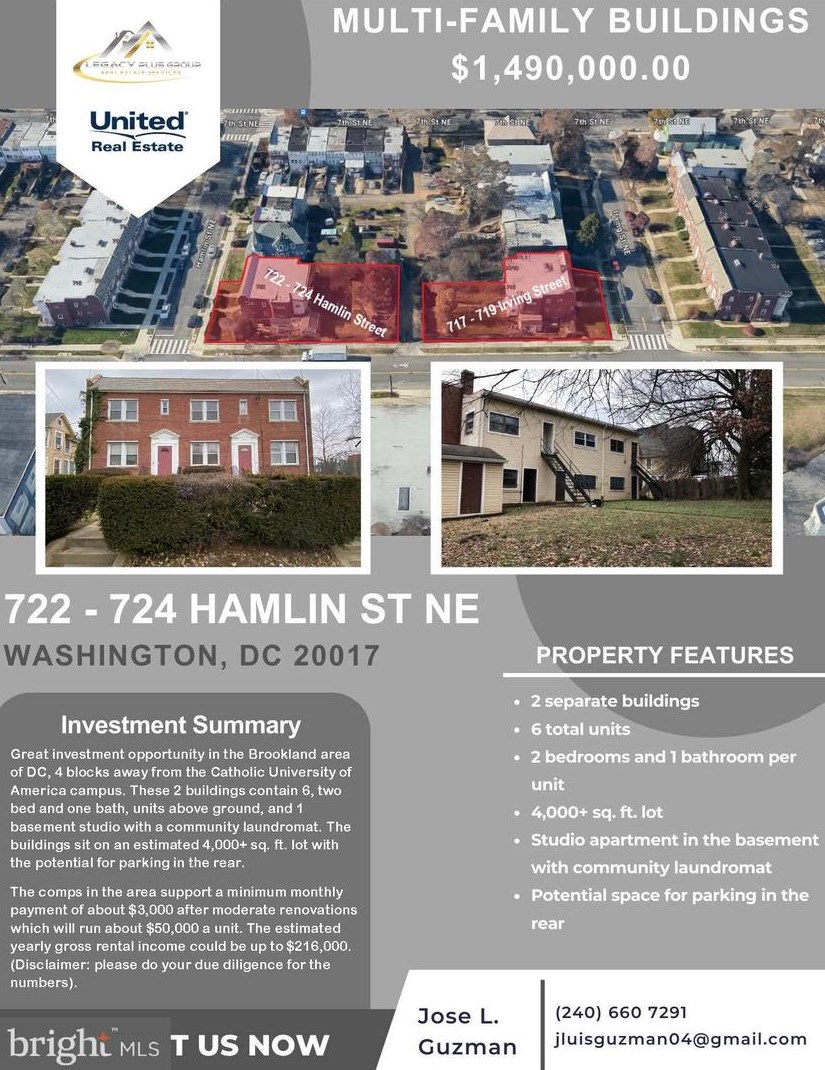 722 Hamlin St, Washington DC 20018-1837 exterior