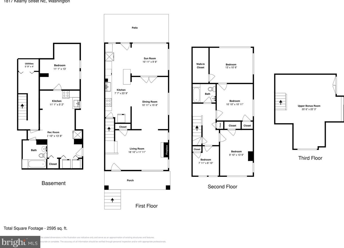 1817 Kearny St, Washington, DC 20018-2435