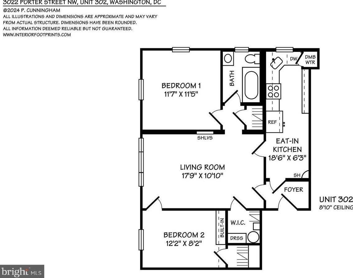 3022 Porter St, Washington DC  20008-3237 exterior