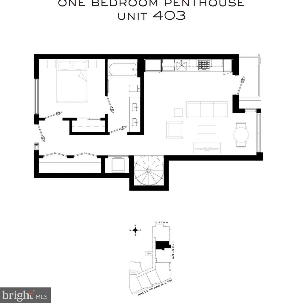 1550 11th St Nw #403, Washington, DC 20001