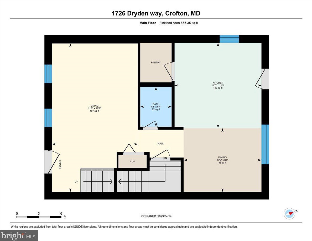 1726 Dryden Way, Crofton MD 21114-1412 exterior