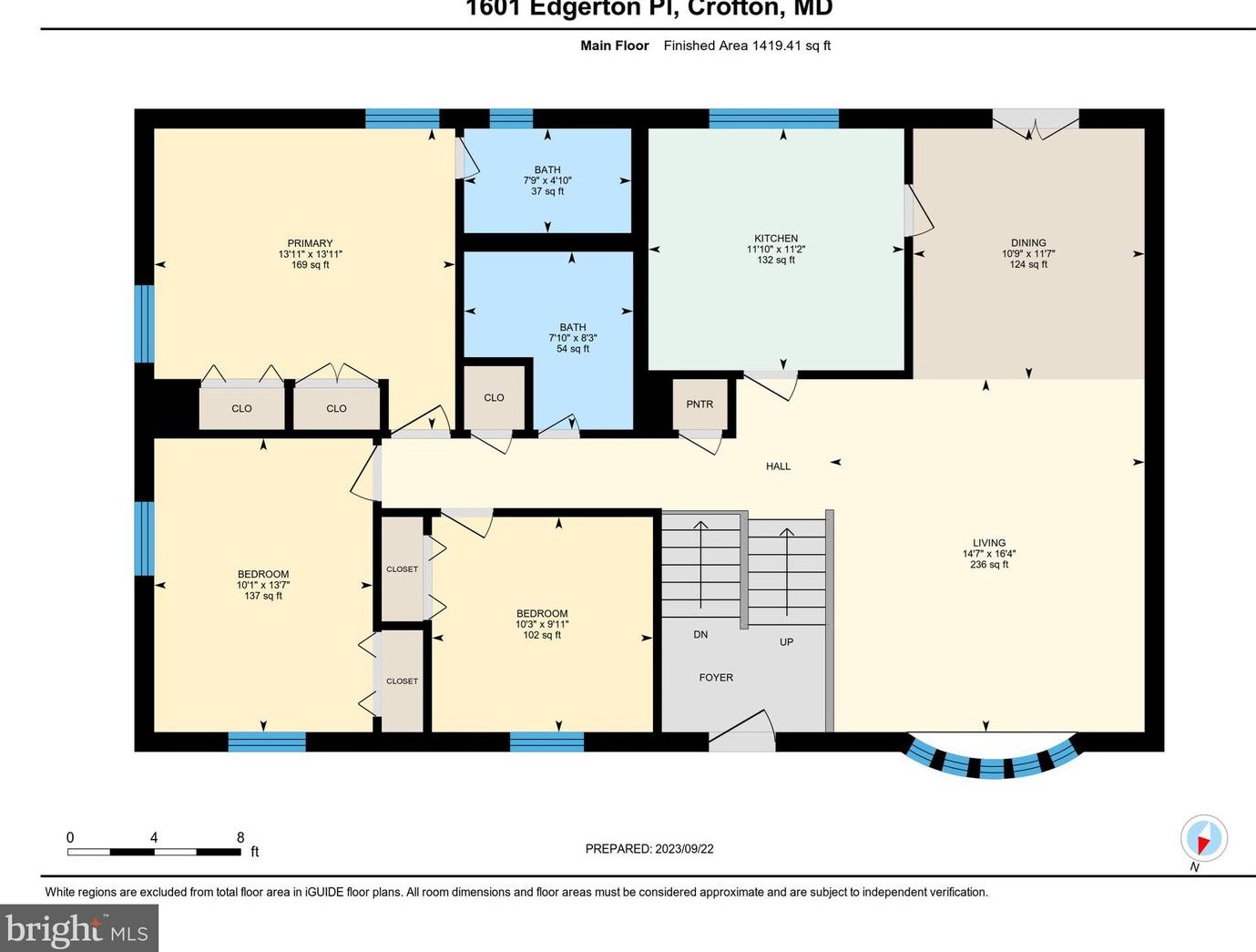 1601 Edgerton Pl, Crofton MD 21114-1504 exterior