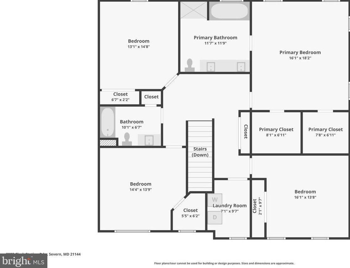 8028 Clark Station Rd, Severn MD  21144-2730 exterior