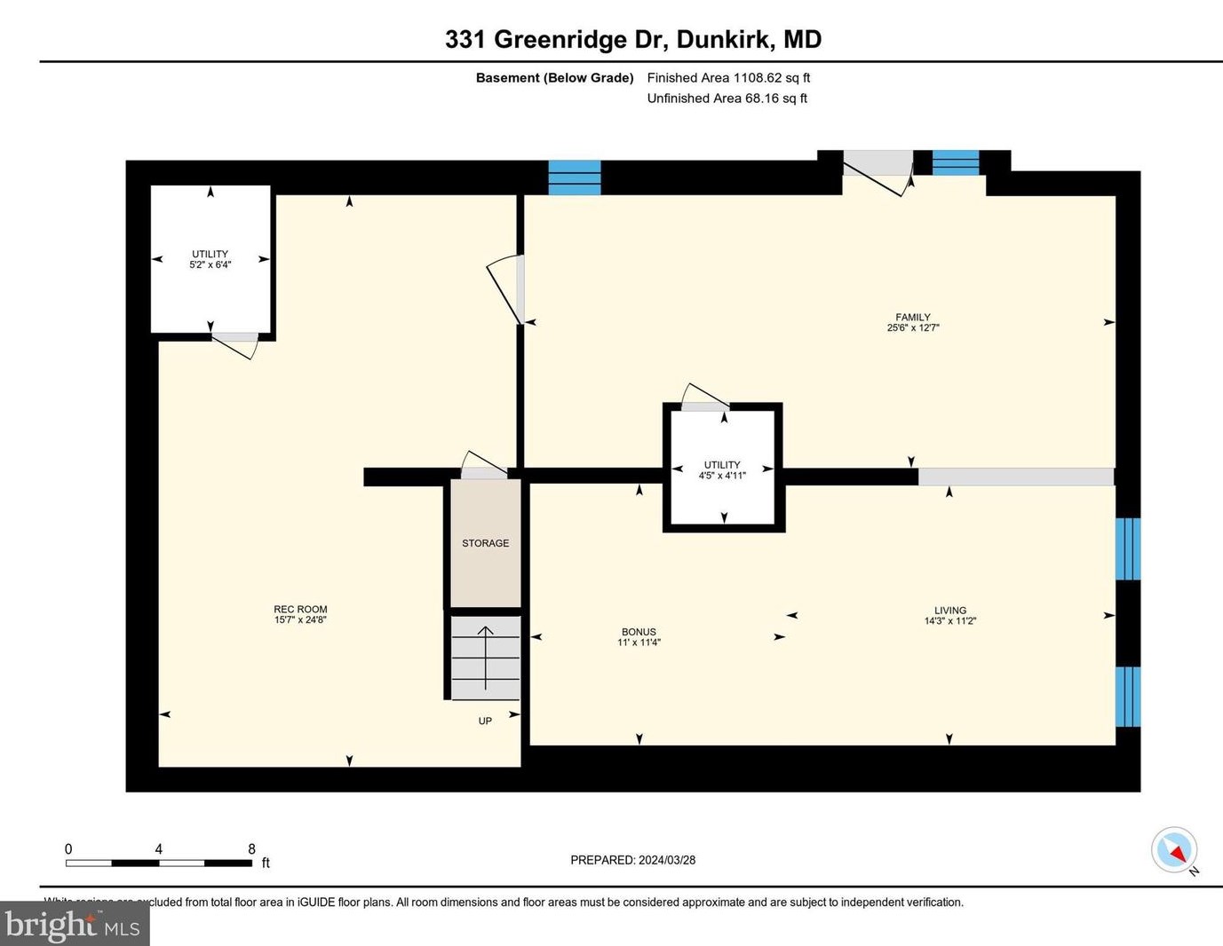 331 Greenridge Dr, Dunkirk MD 20754-2109 exterior