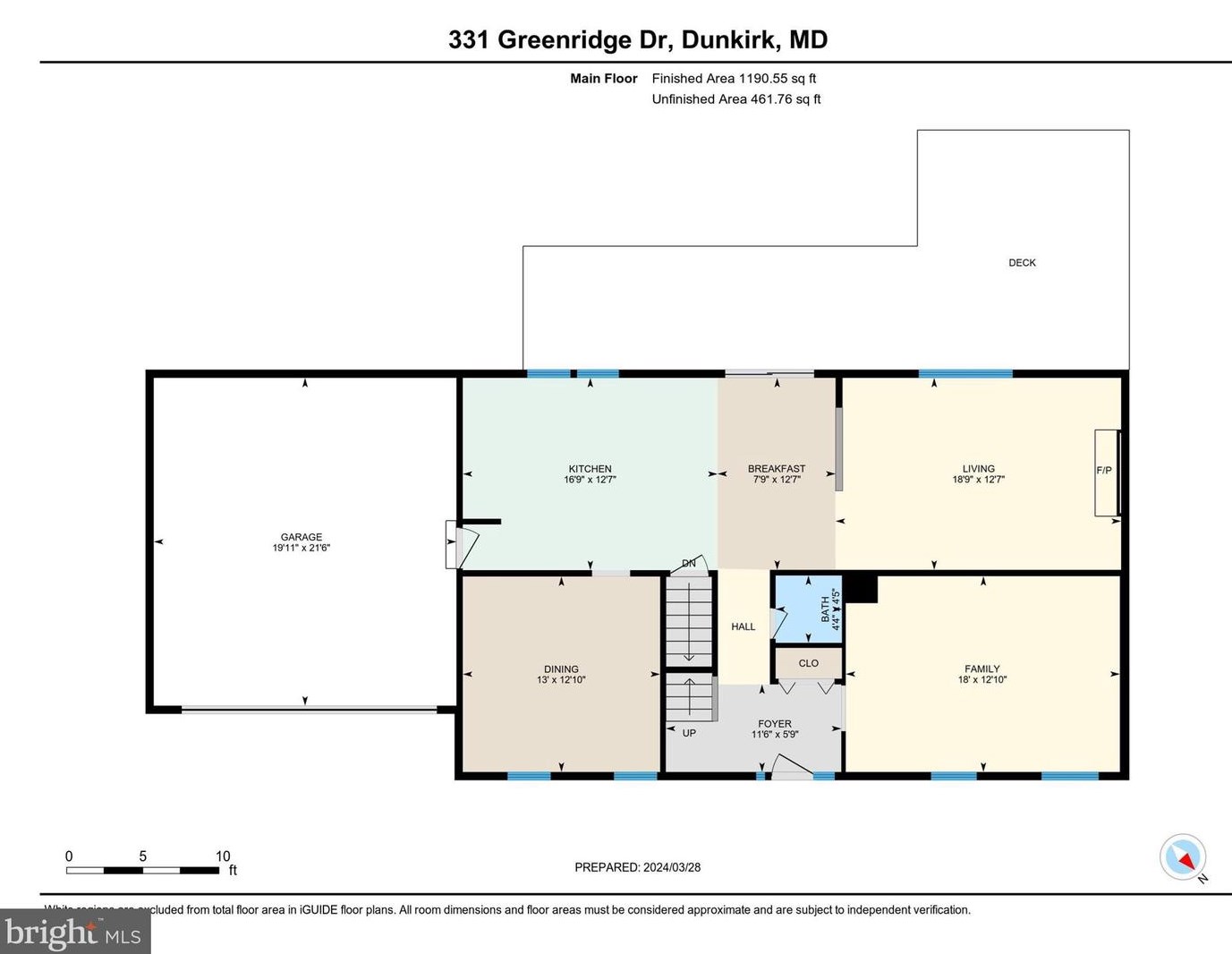 331 Greenridge Dr, Dunkirk MD 20754-2109 exterior