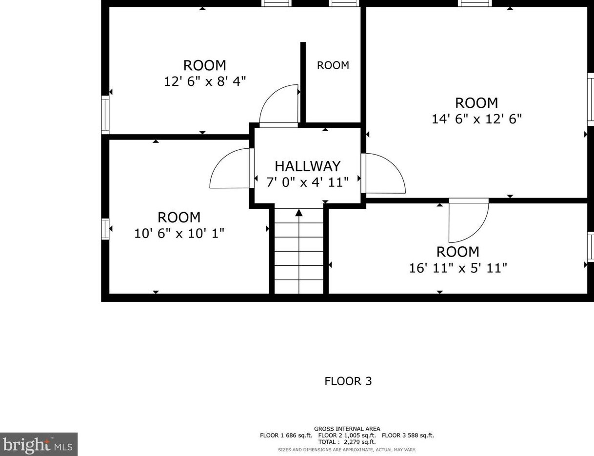 1859 Cedar Dr, Severn MD 21144-1005 exterior