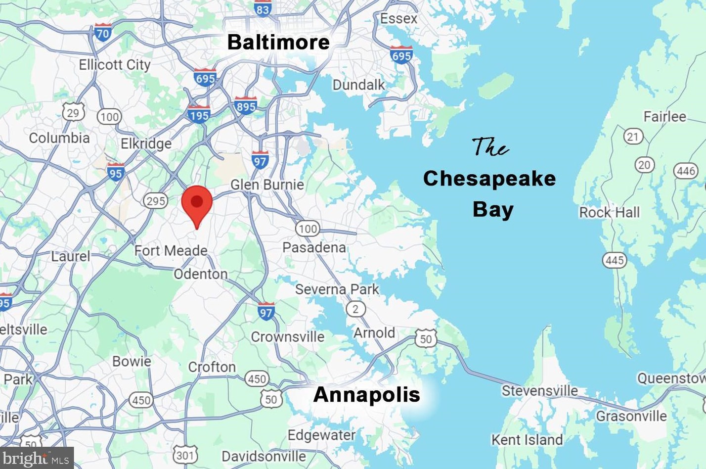 1717 Barnett Ct, Severn MD 21144-4413 exterior