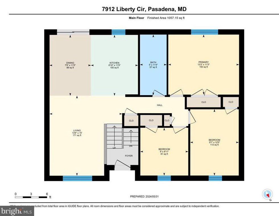 7912 Liberty Cir, Riviera Beach, MD 21122-1130