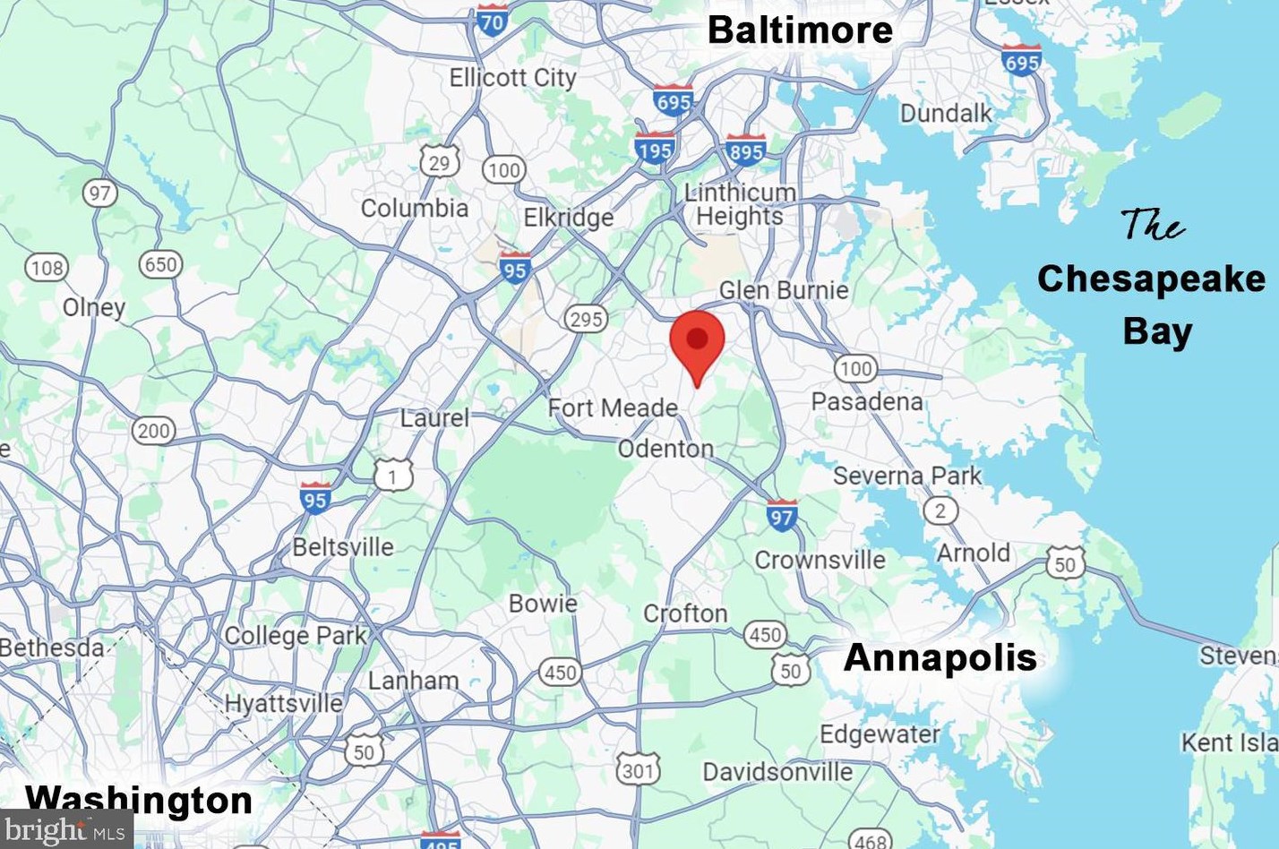 1350 Brenda Rd, Severn MD  21144-3310 exterior