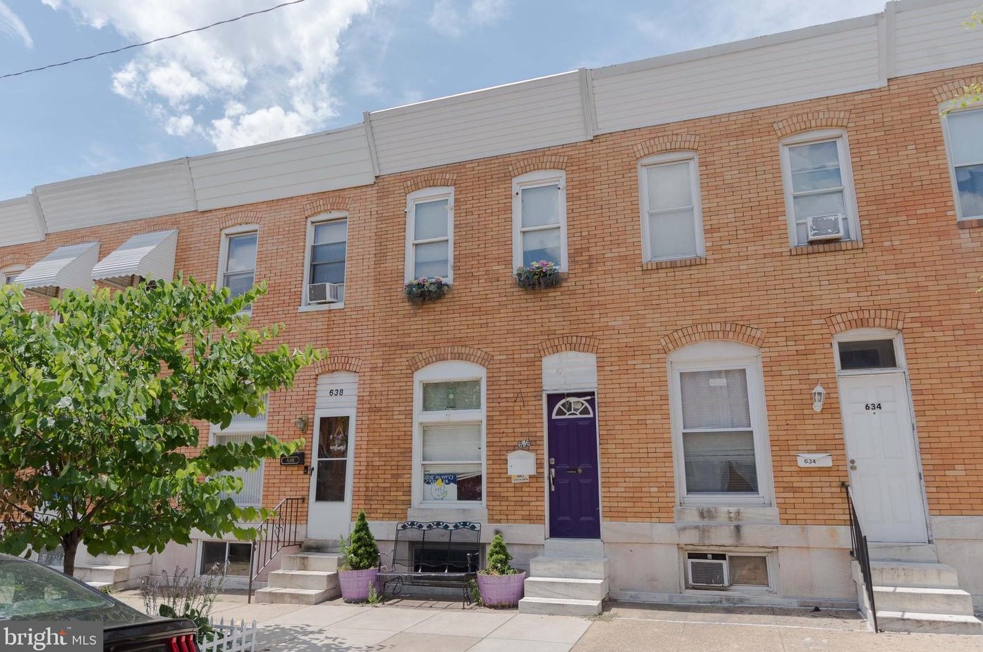 636 Macon St, Baltimore MD  21224-4412 exterior