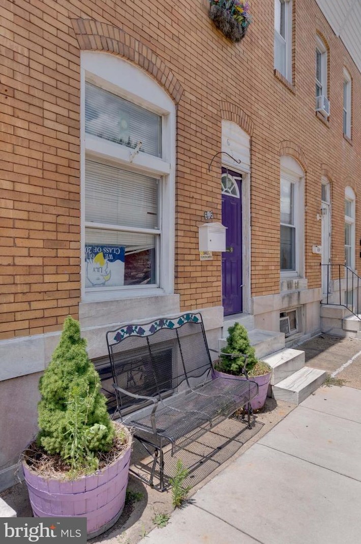 636 Macon St, Baltimore MD  21224-4412 exterior