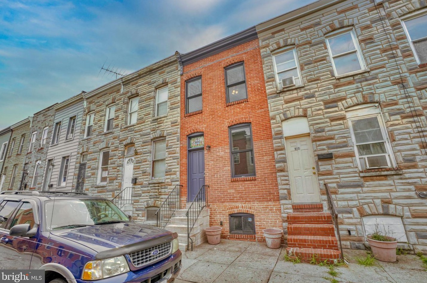 712 Madeira St, Baltimore MD  21205-2402 exterior