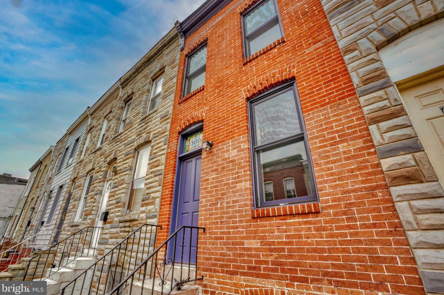 712 Madeira St, Baltimore MD  21205-2402 exterior