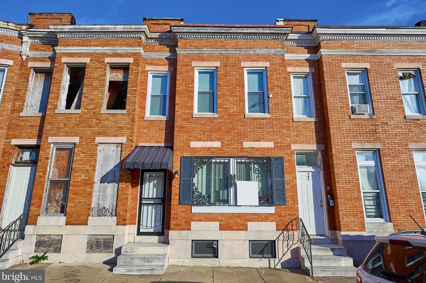 541 Sanford Pl, Baltimore MD  21217-3349 exterior
