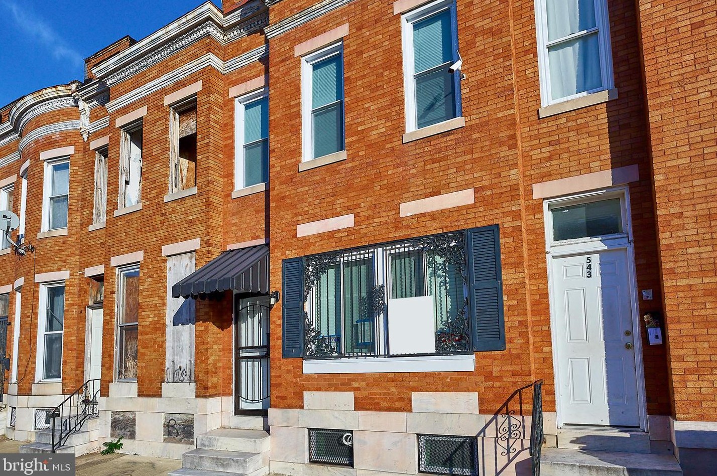 541 Sanford Pl, Baltimore MD  21217-3349 exterior