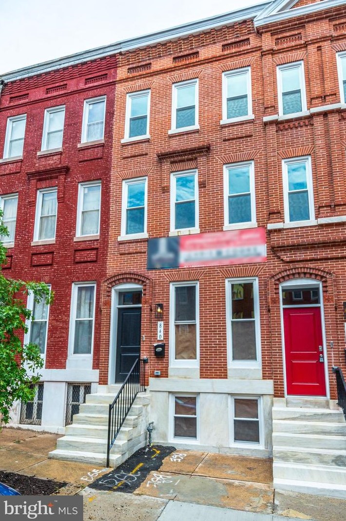 821 Harlem Ave, Baltimore MD  21201-1406 exterior