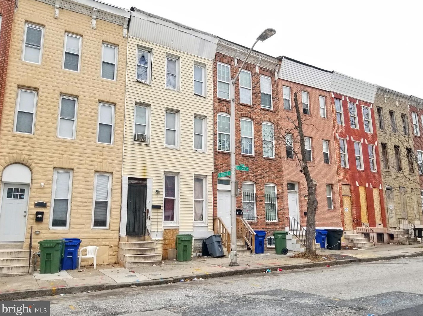 14 Gilmor St, Baltimore MD  21223-2455 exterior