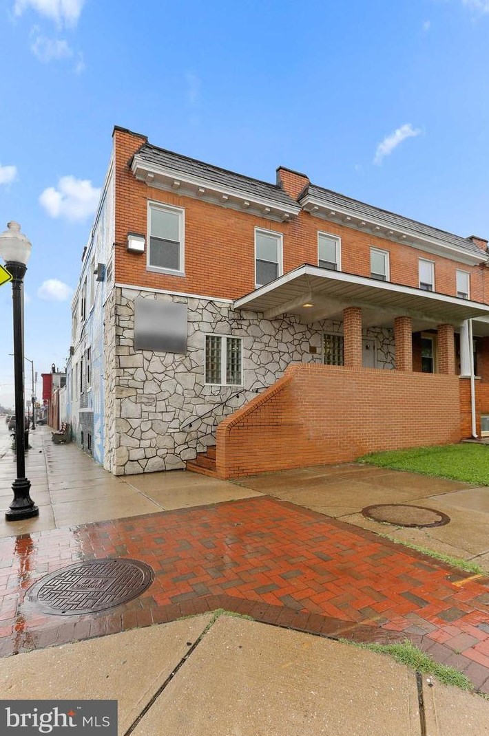 456 Elrino St, Baltimore MD  21224-2722 exterior