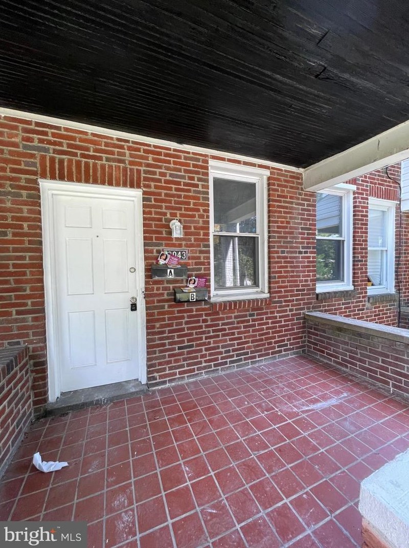 2043 Braddish Ave, Baltimore MD  21216-3125 exterior