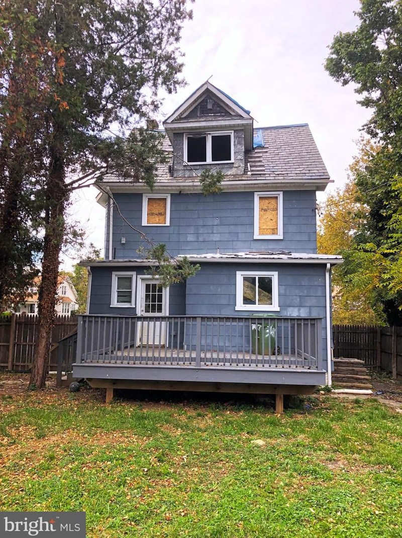 3417 Springdale Ave, Baltimore MD  21216-1443 exterior