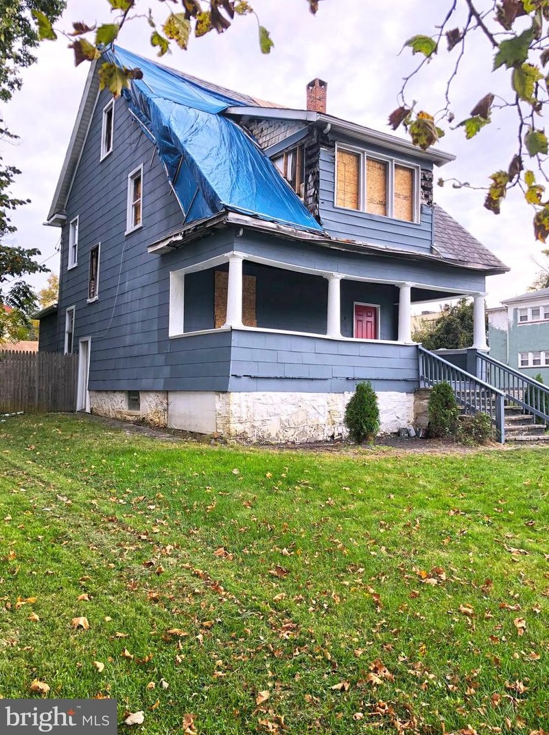 3417 Springdale Ave, Baltimore MD  21216-1443 exterior