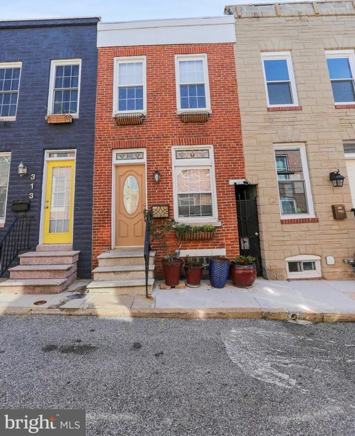315 Madeira St, Baltimore MD  21231-2742 exterior
