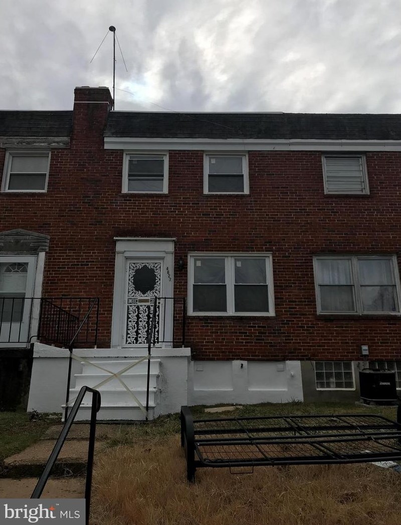 4627 Chatford Ave, Baltimore MD  21206-6619 exterior