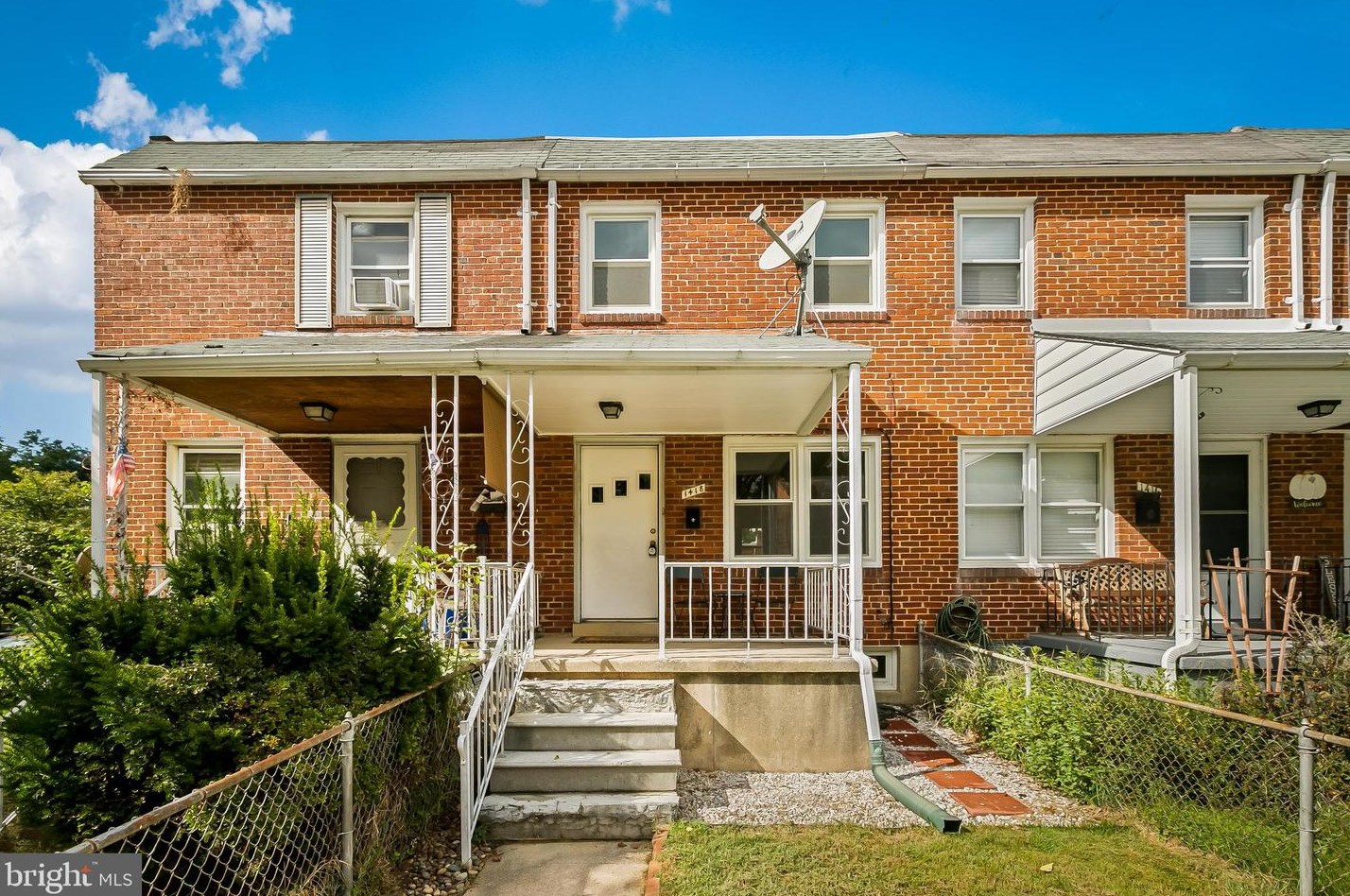 1418 Weldon Pl, Baltimore MD  21211-1537 exterior