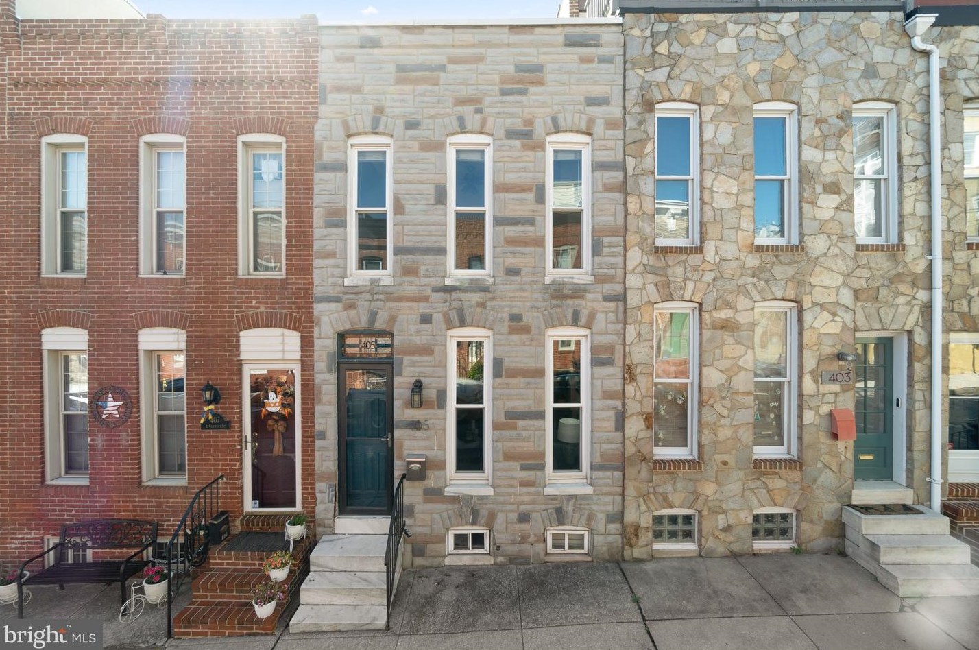 405 Clement St, Baltimore MD  21230-4616 exterior