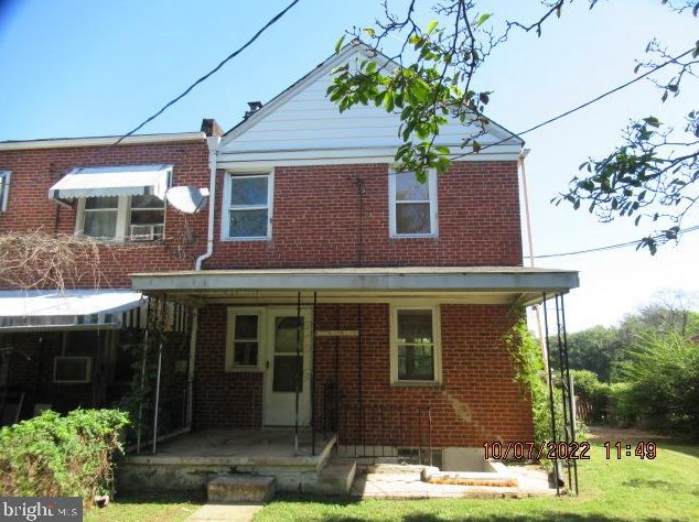 3571 Shannon Dr, Baltimore MD  21213-1823 exterior