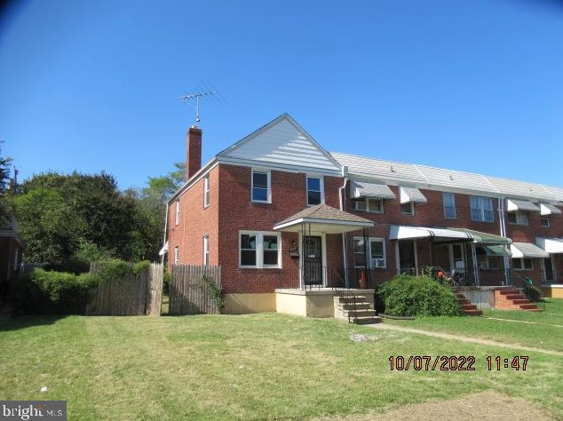 3571 Shannon Dr, Baltimore MD  21213-1825 exterior