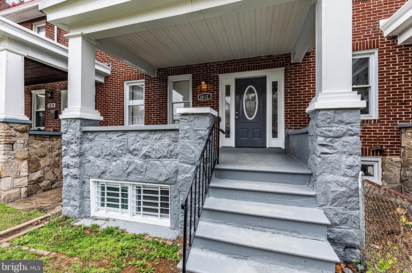 3812 Norfolk Ave, Baltimore MD  21216-1237 exterior