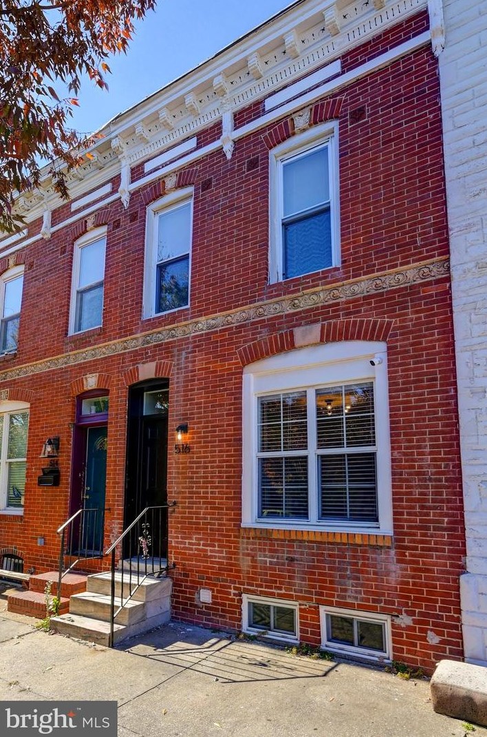 516 Collington Ave, Baltimore MD  21205-2307 exterior