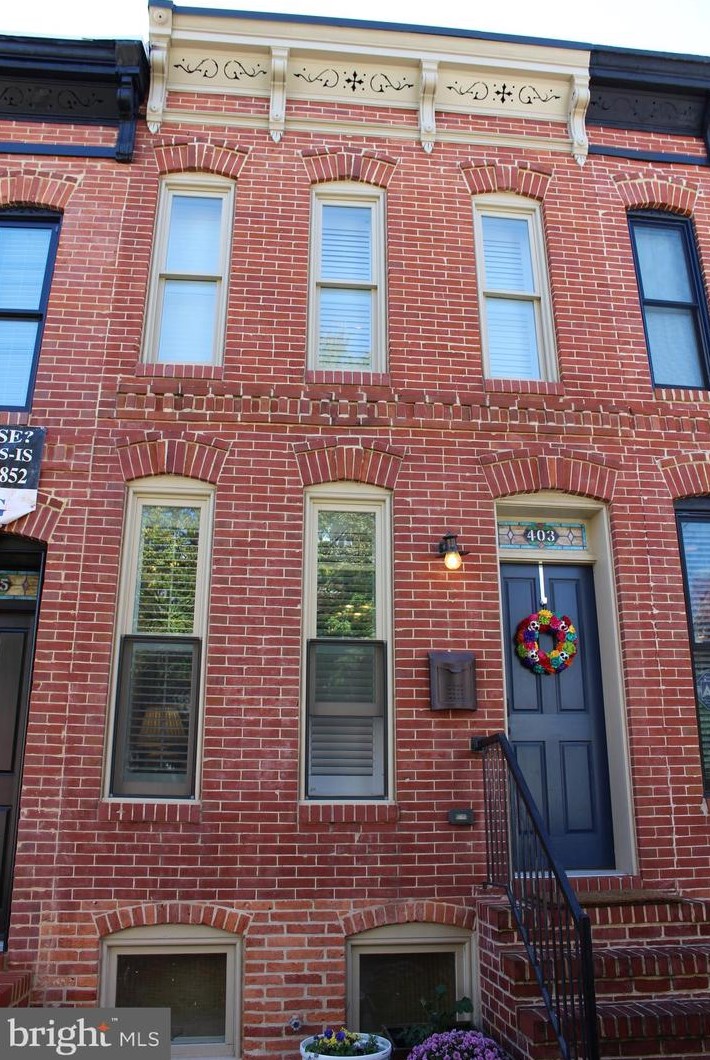 403 Folsom St, Baltimore MD  21230-4321 exterior
